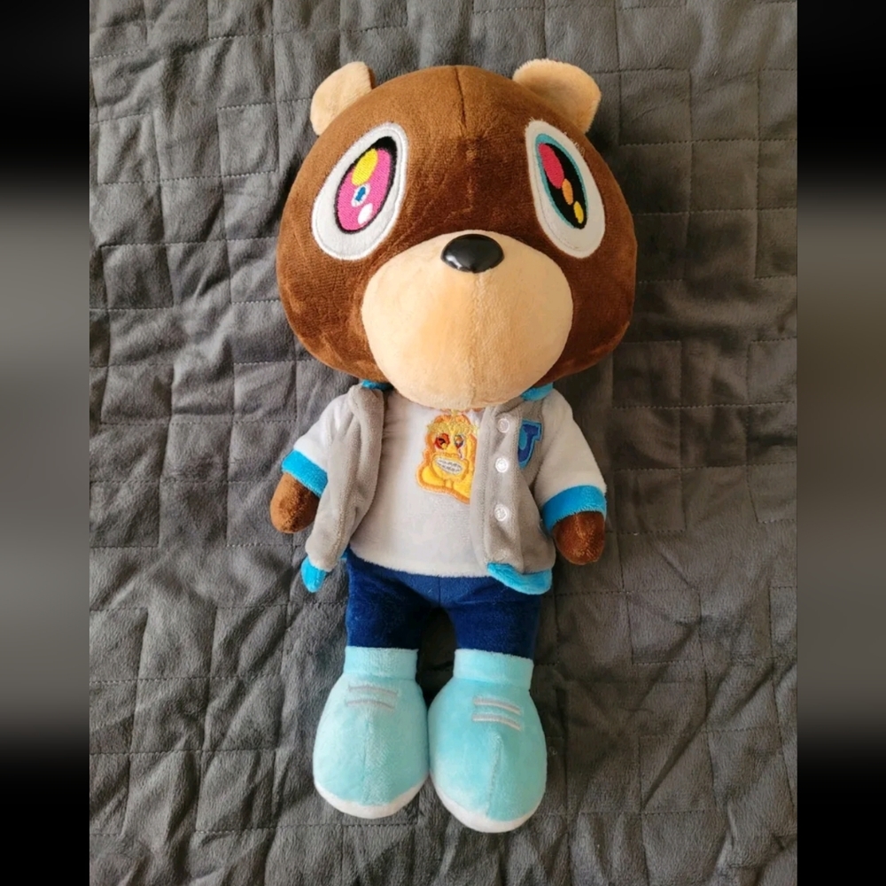Kanye West Graduation Bear Plush 12"